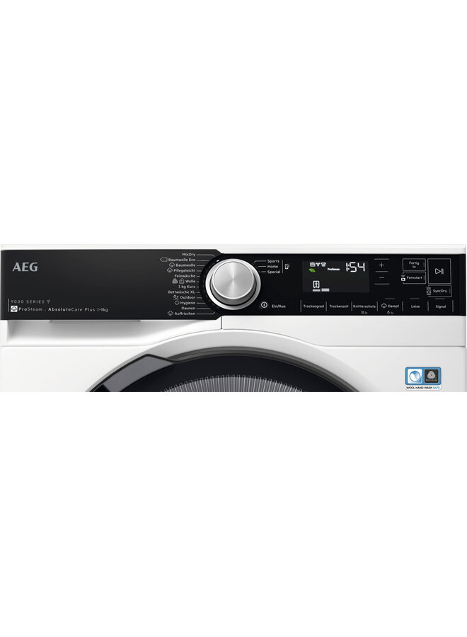 AEG TR9DW80690 | Warmtepompdroger | 9 kg | WIFI