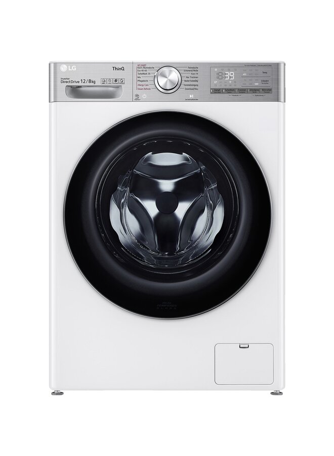 LG V9WD128H2 | Wasdroogcombinatie | 12 - 8 kg | Steam