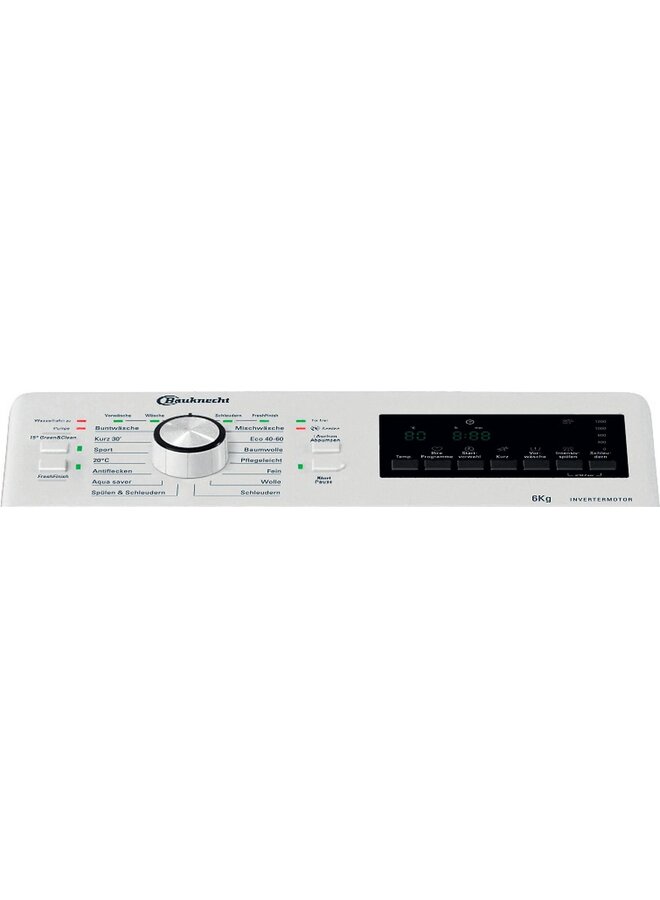 Bauknecht WMT ECO STAR 626 A | Wasmachine Bovenlader