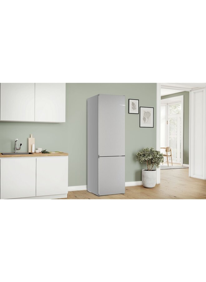 Bosch KGN392LAG | Koelvriescombinatie | RVS | 203 cm