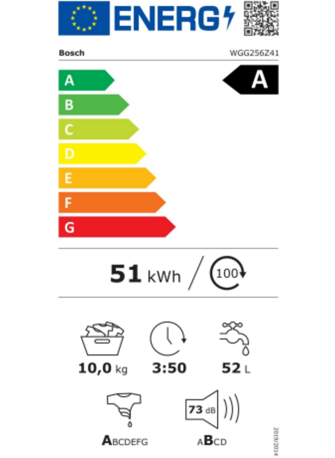 Bosch WGG256Z41 | Wasmachine | 10 kg | 1600 toeren