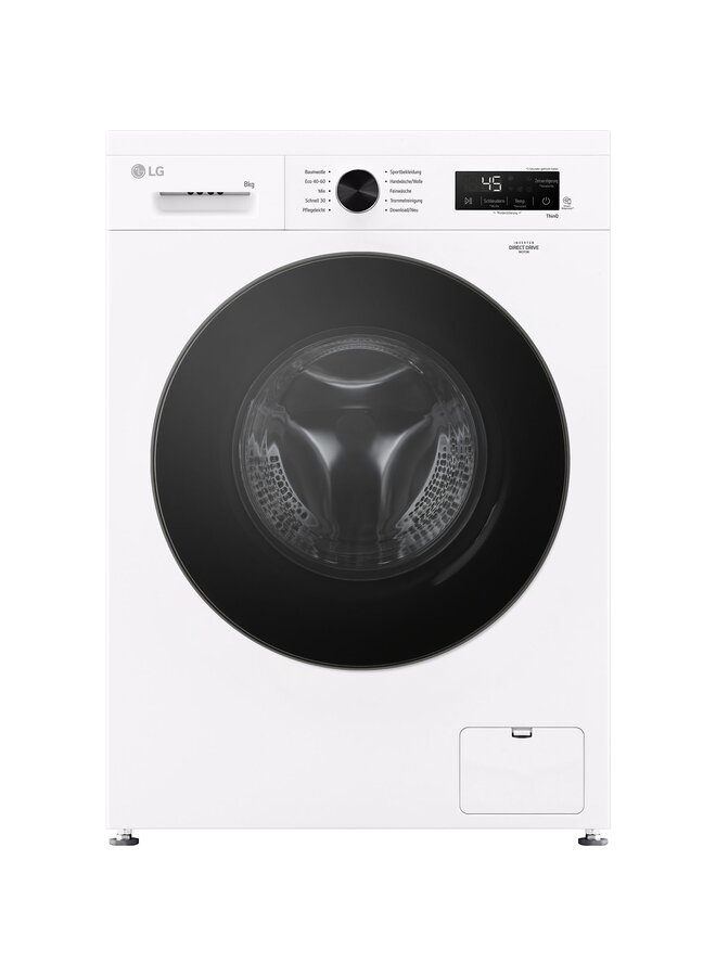 LG F4WB308Y | Wasmachine | A label | 8 kg