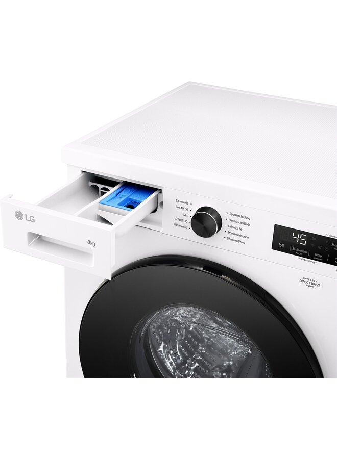 LG F4WB308Y | Wasmachine | A label | 8 kg
