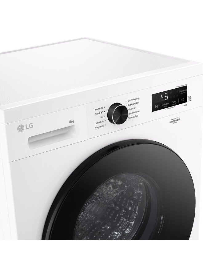 LG F4WB308Y | Wasmachine | A label | 8 kg