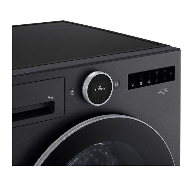 LG F4WX9092B | Wasmachine | 9 kg | Ai | Zwart