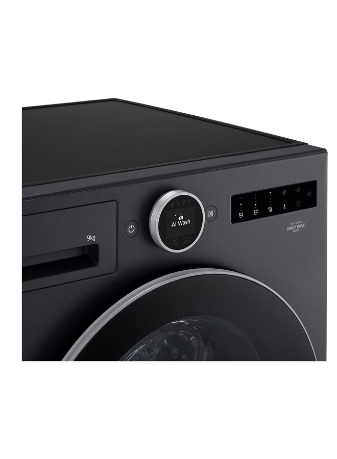 LG F4WX9092B | Wasmachine | 9 kg | Ai | Zwart