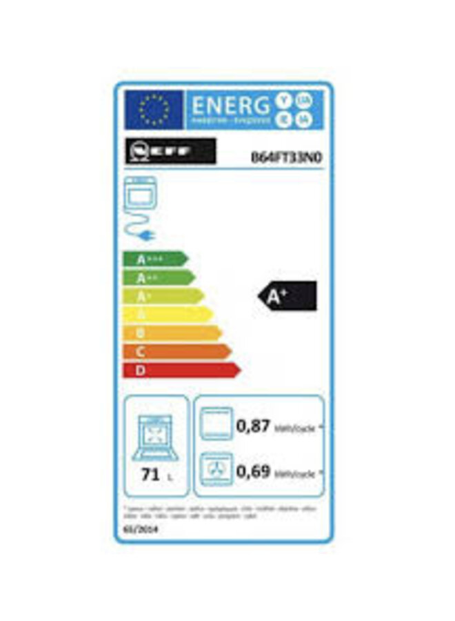 Neff  B64FT33N0 | Inbouw oven | Slide & Hide | Met Stoom