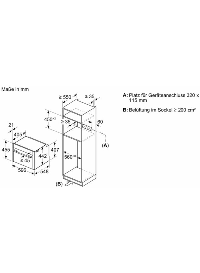 Neff C24MR21N0 | Inbouw oven met magentron | AirFry | 45 cm