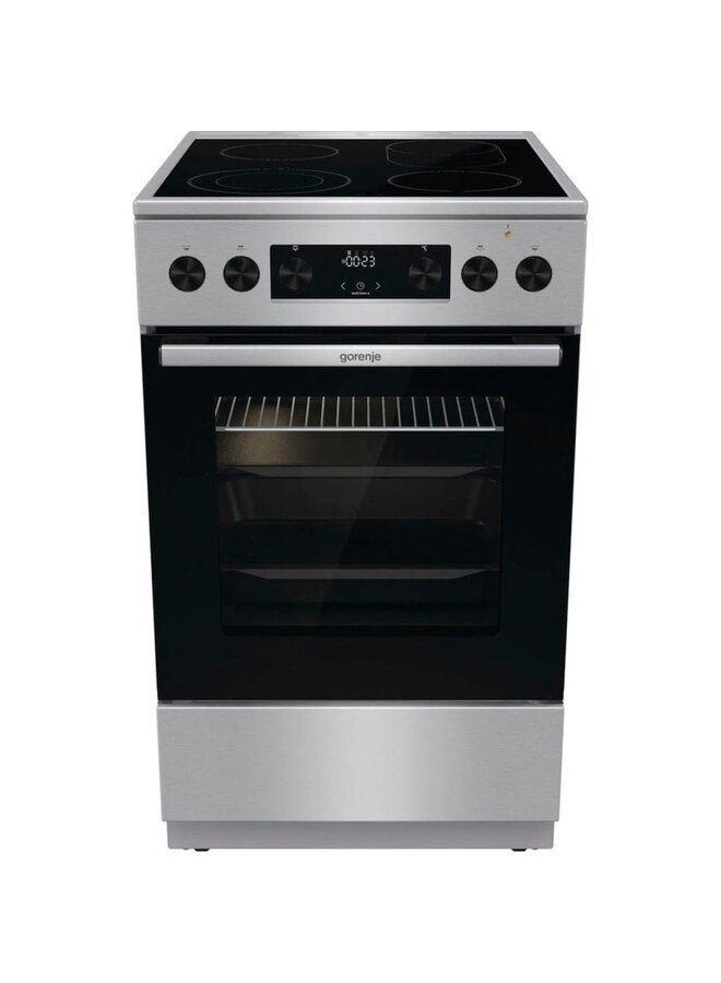Gorenje GECS5C70XPA | Keramisch fornuis | RVS
