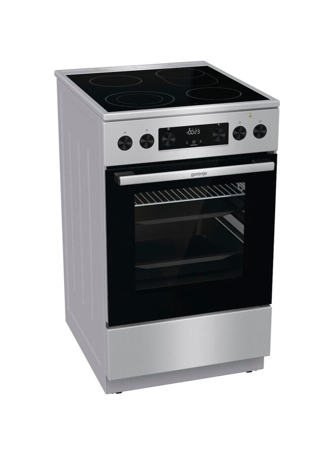 Gorenje GECS5C70XPA | Keramisch fornuis | RVS