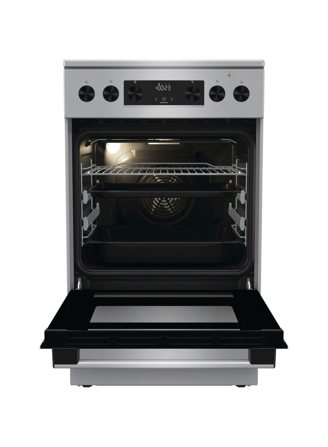 Gorenje GECS5C70XPA | Keramisch fornuis | RVS