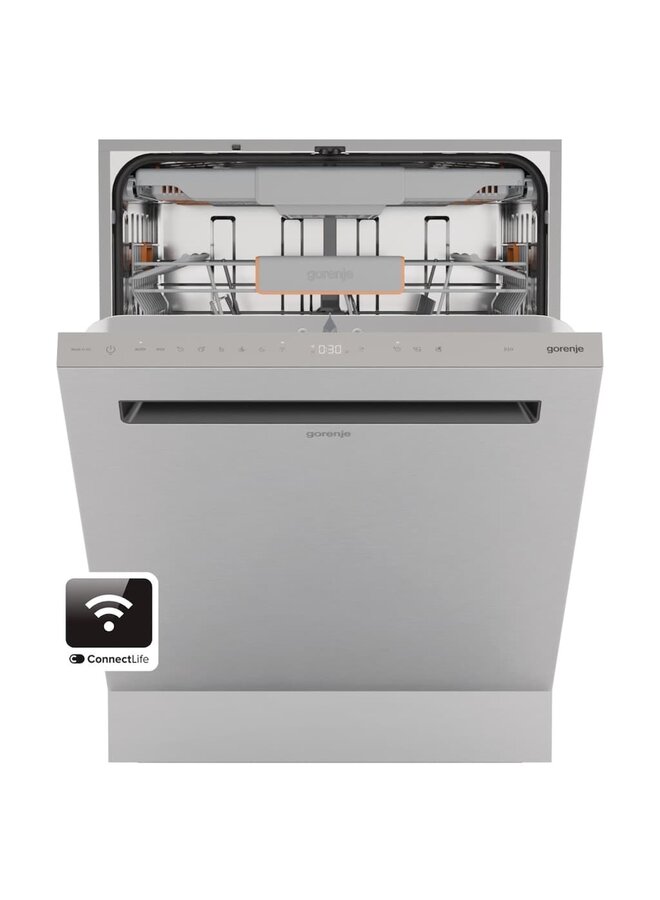 GU673B65X | Onderbouw vaatwasser | RVS | B label