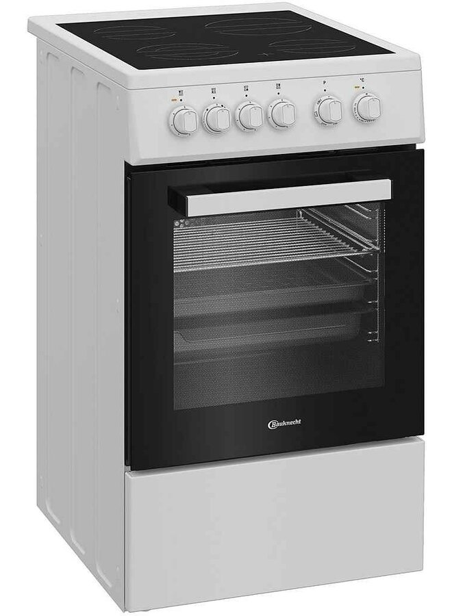 Bauknecht B5V5KMW | Keramisch fornuis | Hydrolyse | 50 cm
