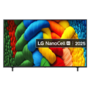 LG 65NANO80A6B Televisie | NanoCell | 4K | Smart TV | 65 inch