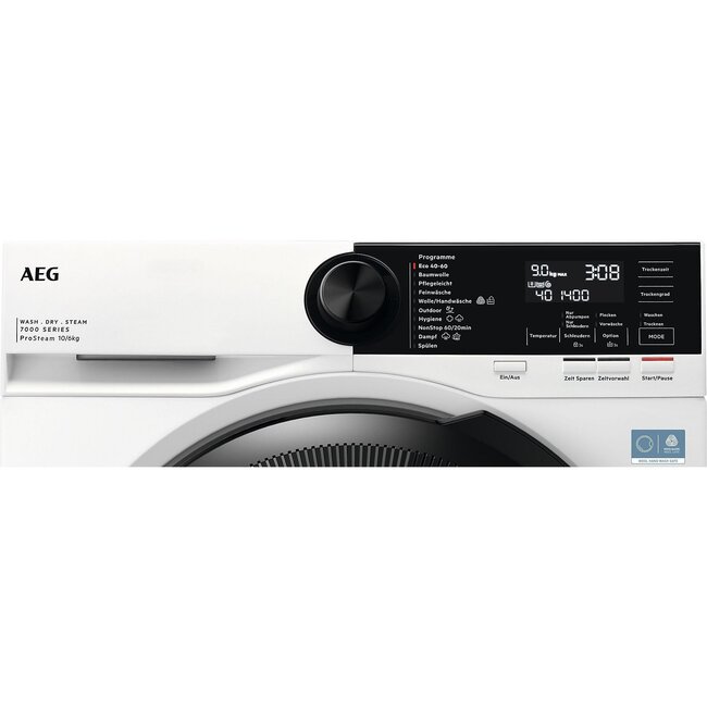 AEG LWR7F65605 | Wasdroogcombinatie 10-6 kg | 1600 toeren