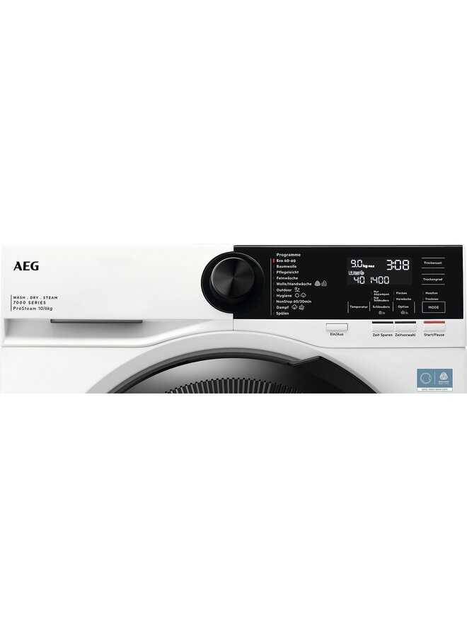 AEG   LWR7F65605 | Wasdroogcombinatie 10-6 kg | 1600 toeren