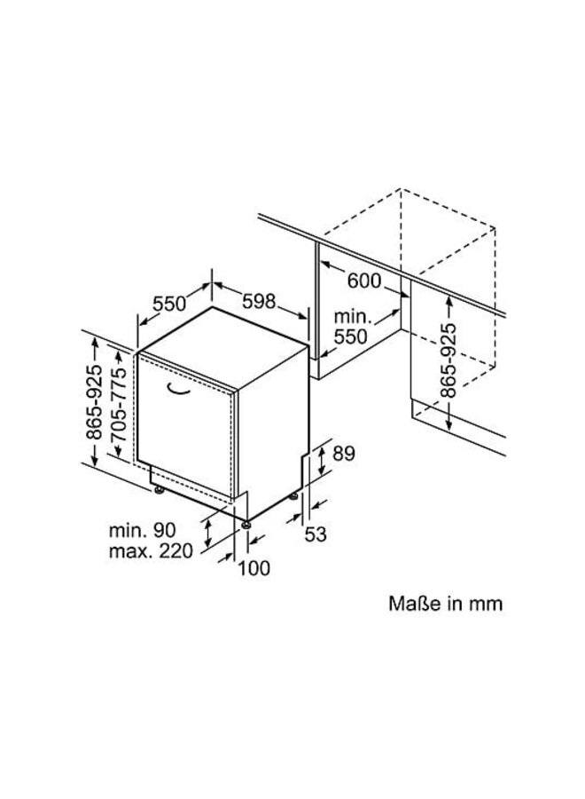 Siemens SX63HX03TE | Inbouw vaatwasser | XXL Model