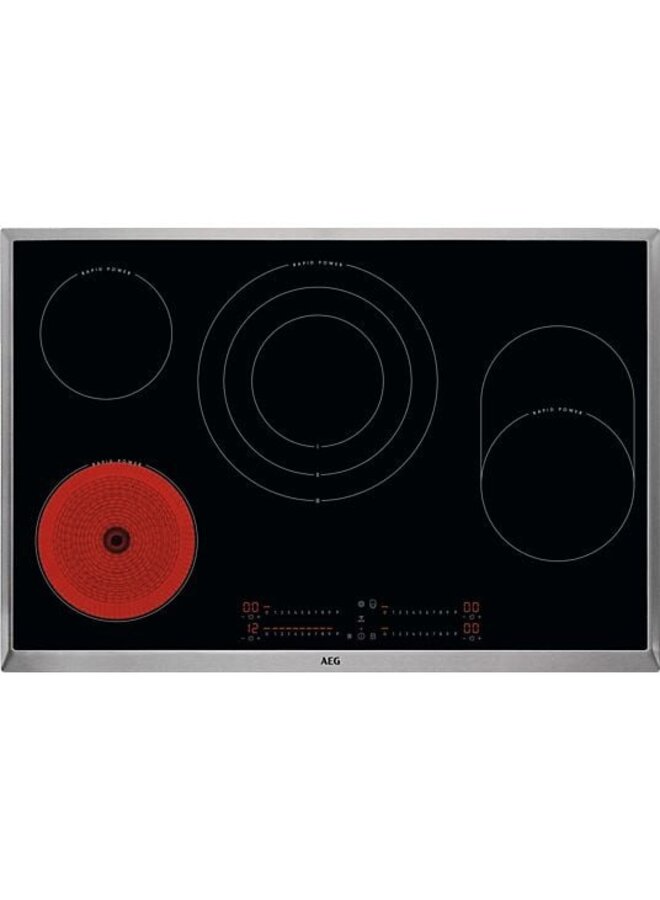AEG HKA8578RAD | Keramische kookplaat | 80 cm