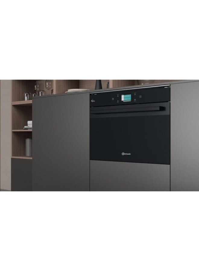 Bauknecht EMEK9 P545 BM | Inbouw oven met magnetron | Zwart