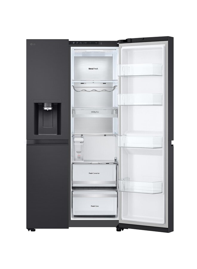 LG GSLE91EVAB | Amerikaanse koelkast | Zwart