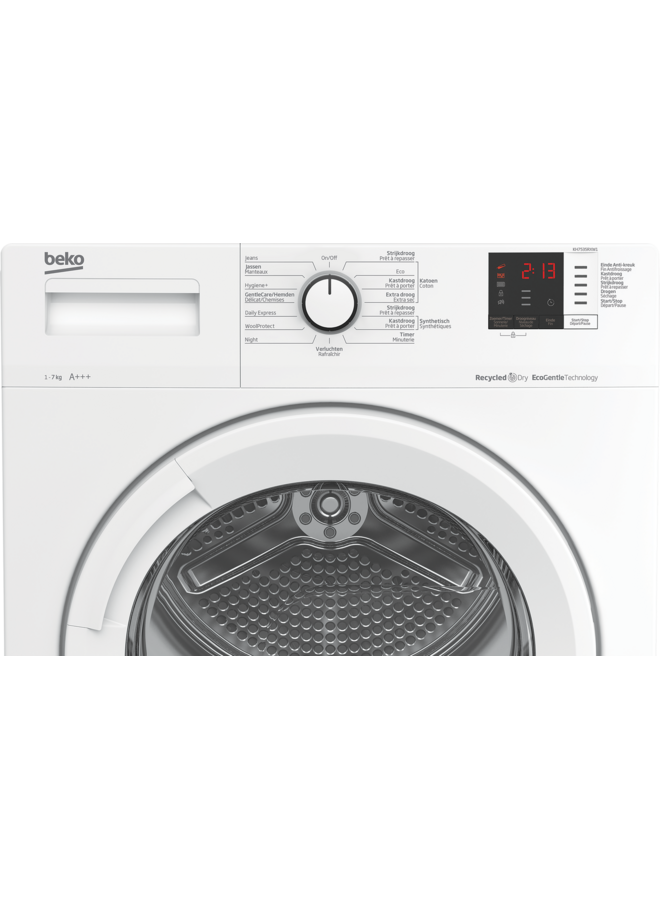 Beko KH 7535 RXW | Warmtepompdroger | 7 kg | C label
