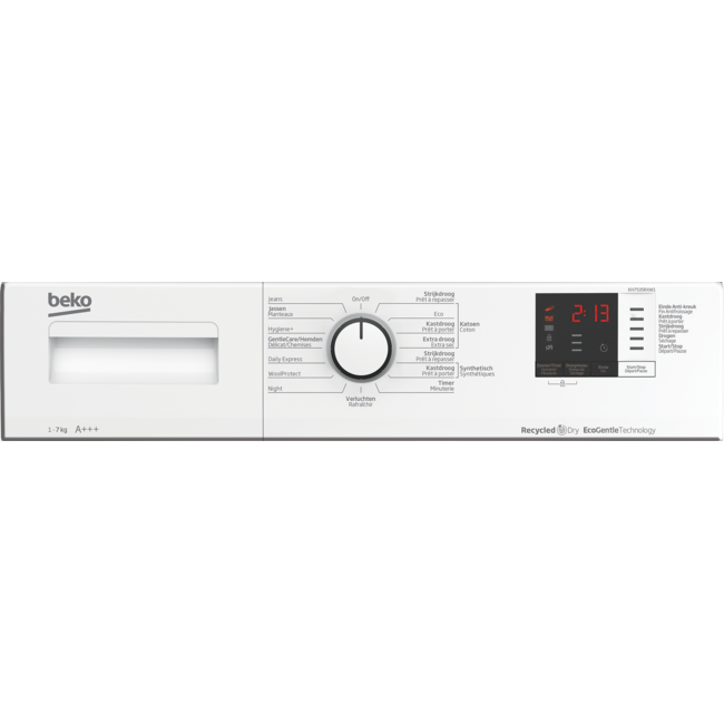 Beko KH 7535 RXW | Warmtepompdroger | 7 kg | C label