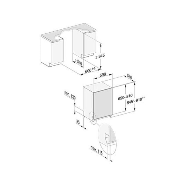 Miele G 5656 SCVI XXL ACTIVE | Inbouw vaatwasser | XXL | A