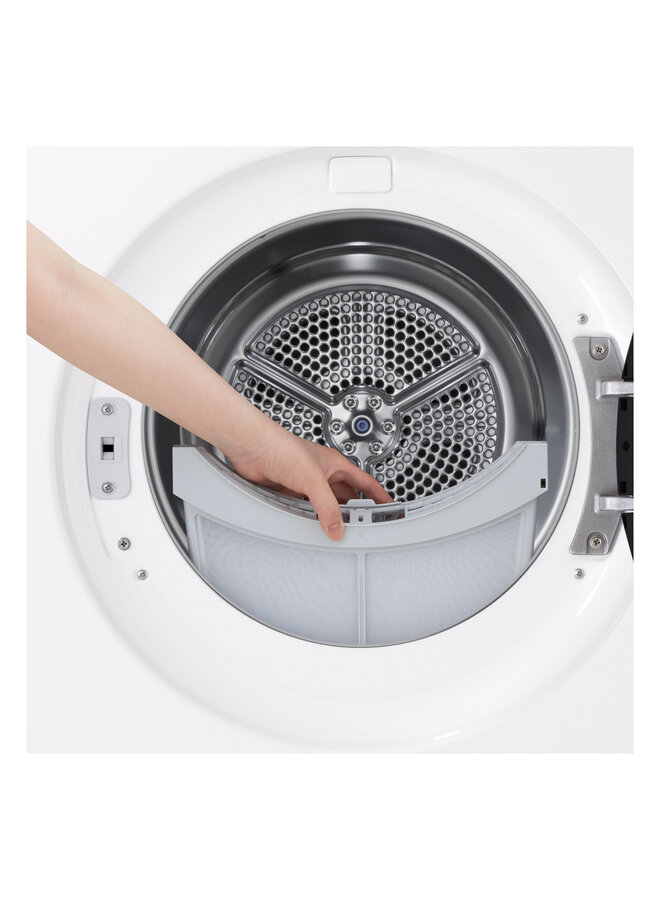 LG RT90X8 | Warmtepompdroger | 9 kg |  AI Dry | TurboDry