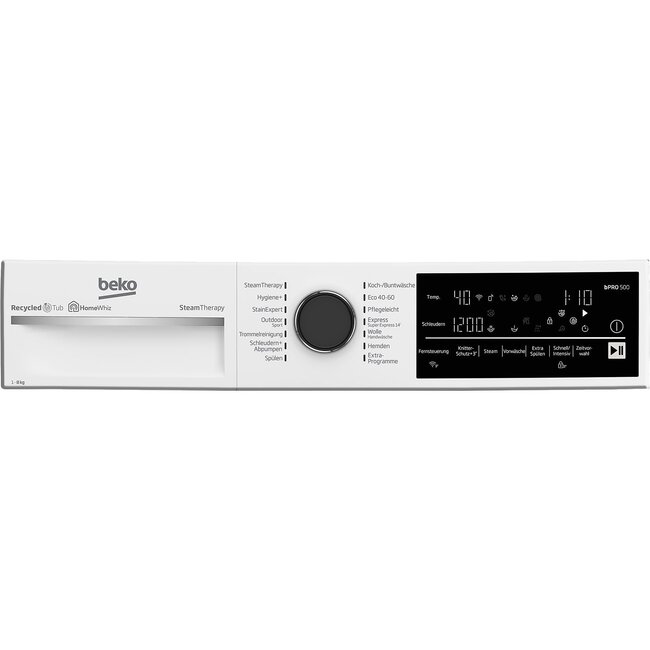 Beko B5WFT78410W | Wasmachine | 8 kg | Steam