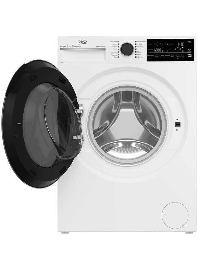Beko B5WFT78410W | Wasmachine | 8 kg | Steam