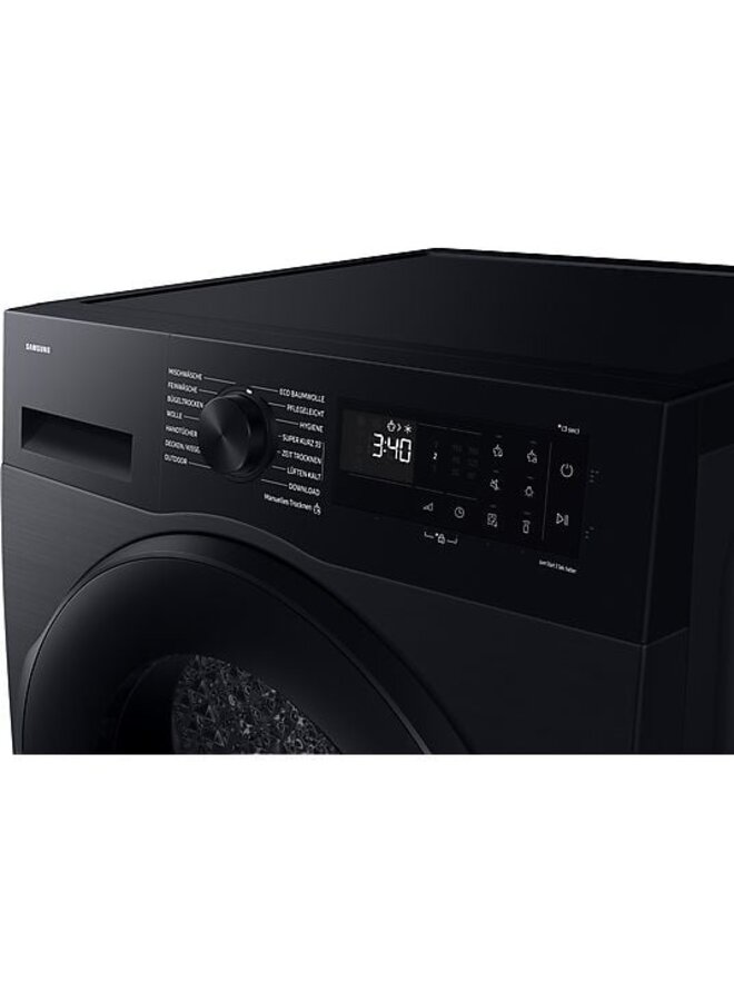 Samsung DV90DG52A0AB | Warmtepompdroger | 9 kg | Zwart