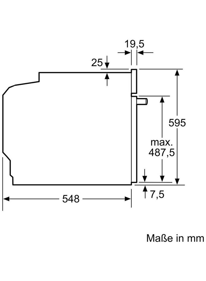 Neff B5ACJ7HG3 | Inbouw oven | 60 cm | Slide&Hide