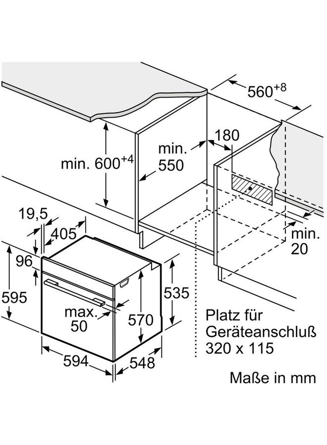 Neff B5ACJ7HG3 | Inbouw oven | 60 cm | Slide&Hide