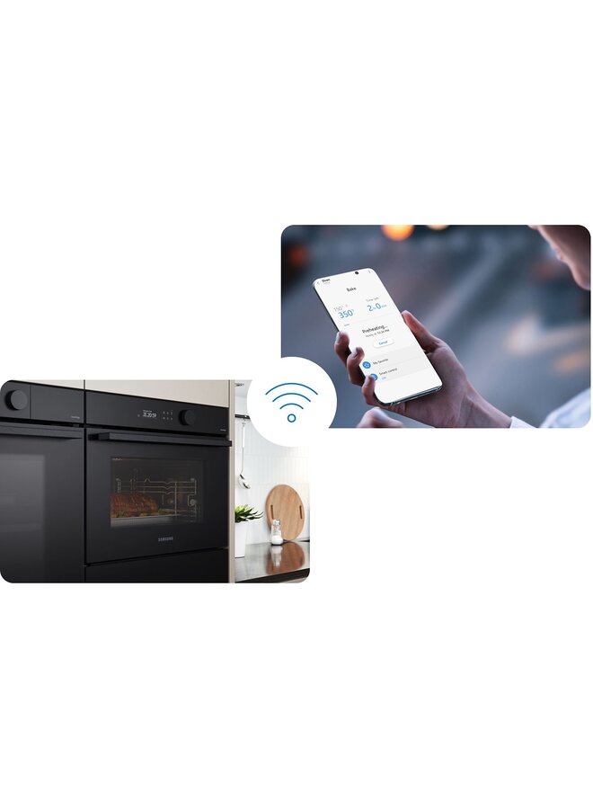 Samsung NQ5B4553FBK | Inbouw oven met magnetron | 45 cm