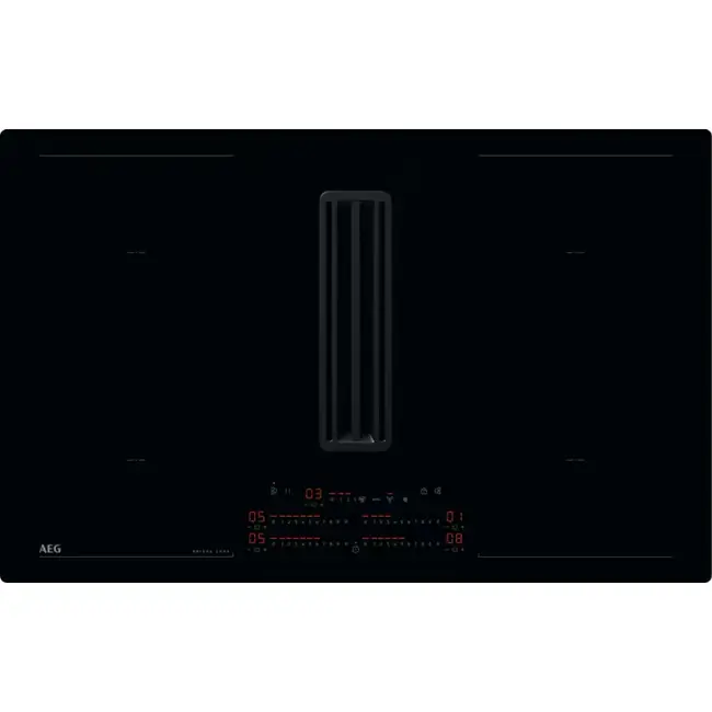 AEG XCD6847IB | Inductie kookplaat met afzuiging  | 80 cm