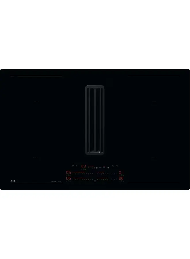AEG XCD6847IB | Inductie kookplaat met afzuiging | 80 cm