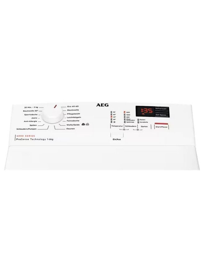 AEG LTR6E41268 | Bovenlader | 6 kg | ProSense