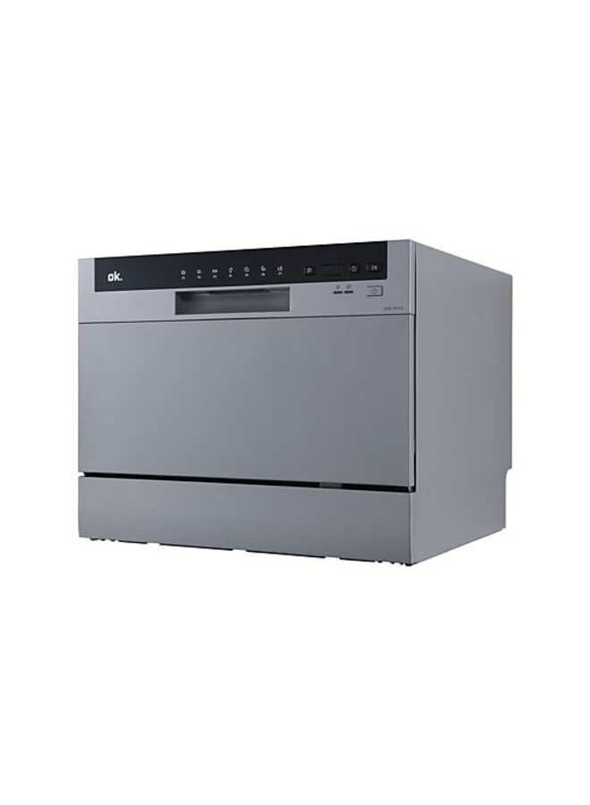 OK ODW 141 D S | Mini vaatwasser | Zilver