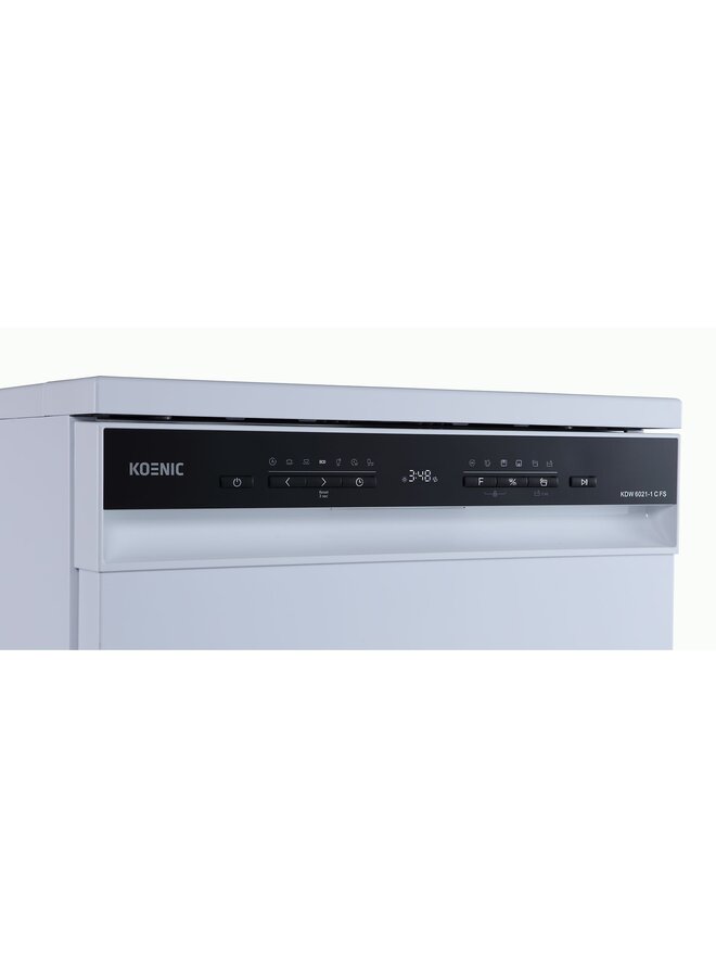 KOENIC KDW 6021-1 C FS | Vrijstaande Vaatwasser | Wit