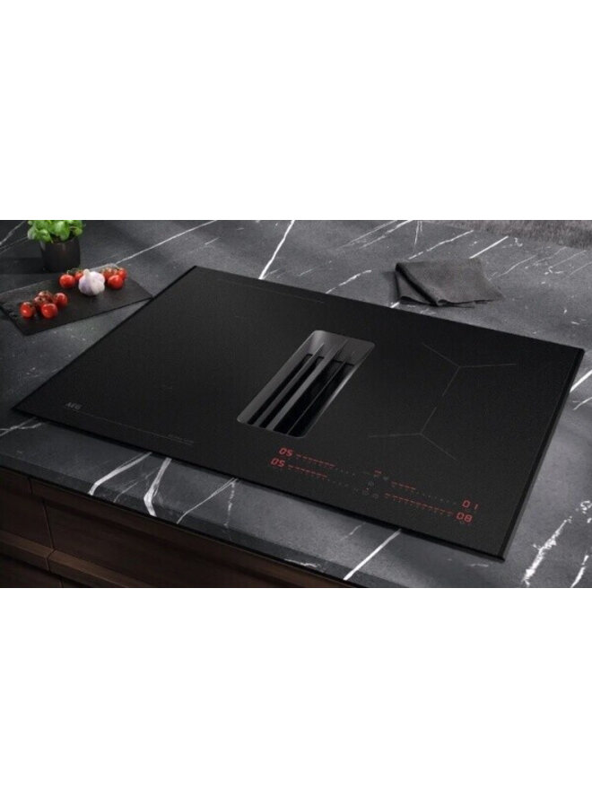 AEG XUB6745IS | Inductie kookplaat met afzuiging | 70 cm | SaphirMatt