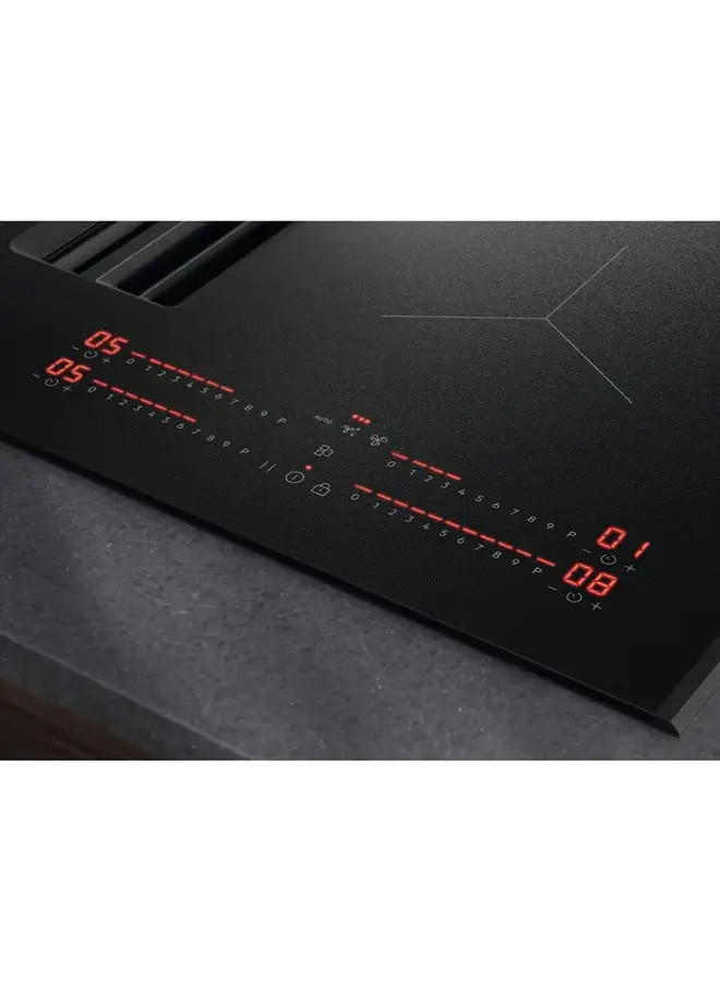 AEG XUB6745IS | Inductie kookplaat met afzuiging | 70 cm | SaphirMatt