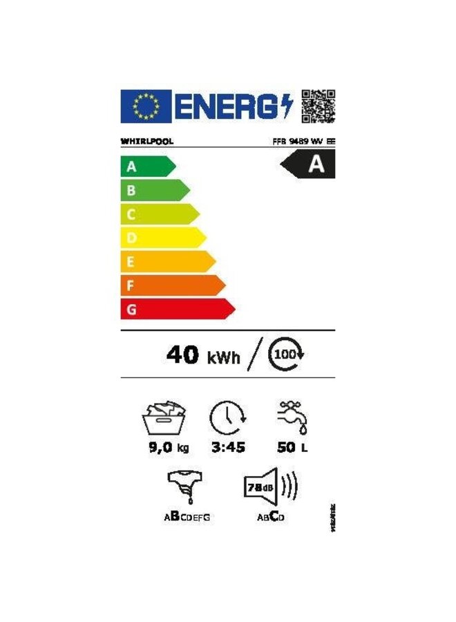 Whirlpool FFB 9489 WV EE | Wasmachine | 9kg
