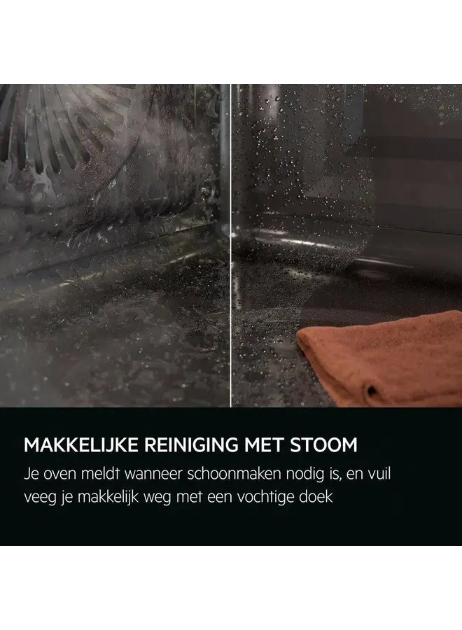 AEG BS7900B | Inbouw oven | 60 cm  | Hetelucht- en stoomoven