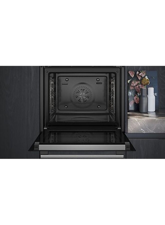 Siemens  HB571ABS3 | Inbouw oven | 60 cm | Zwart | Pyrolyse