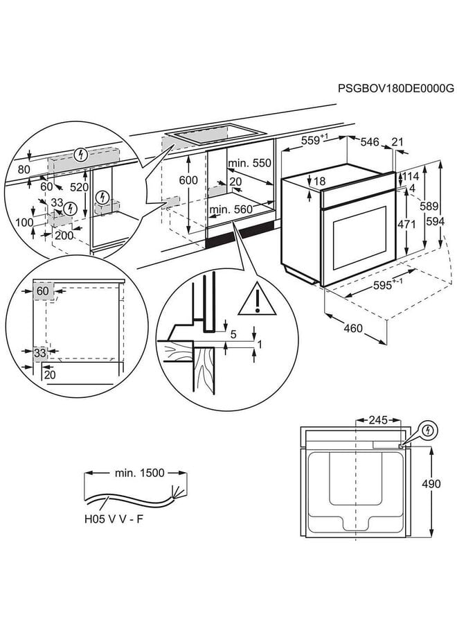 AEG TP9SB82WAB | Inbouw oven | 60 cm | Stoom | Sousvide