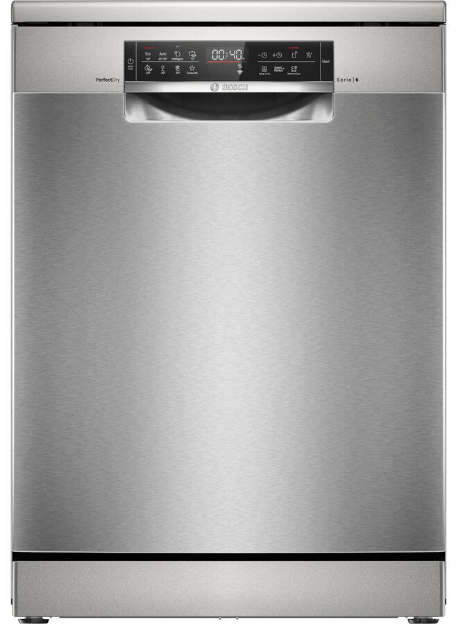 Bosch SMS6ZCI16E | Vrijstaande vaatwasser | RvS