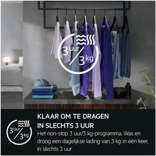 AEG L9WEF80690 | Wasdroogcombinatie | 9 kg | 9000 serie