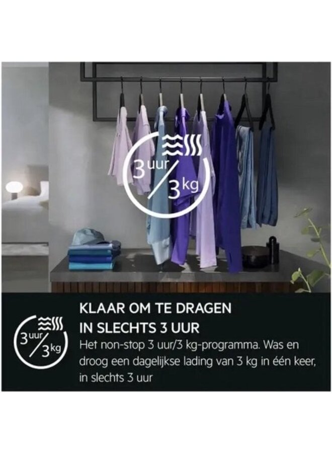 AEG L9WEF80690 | Wasdroogcombinatie | 9 kg | 9000 serie