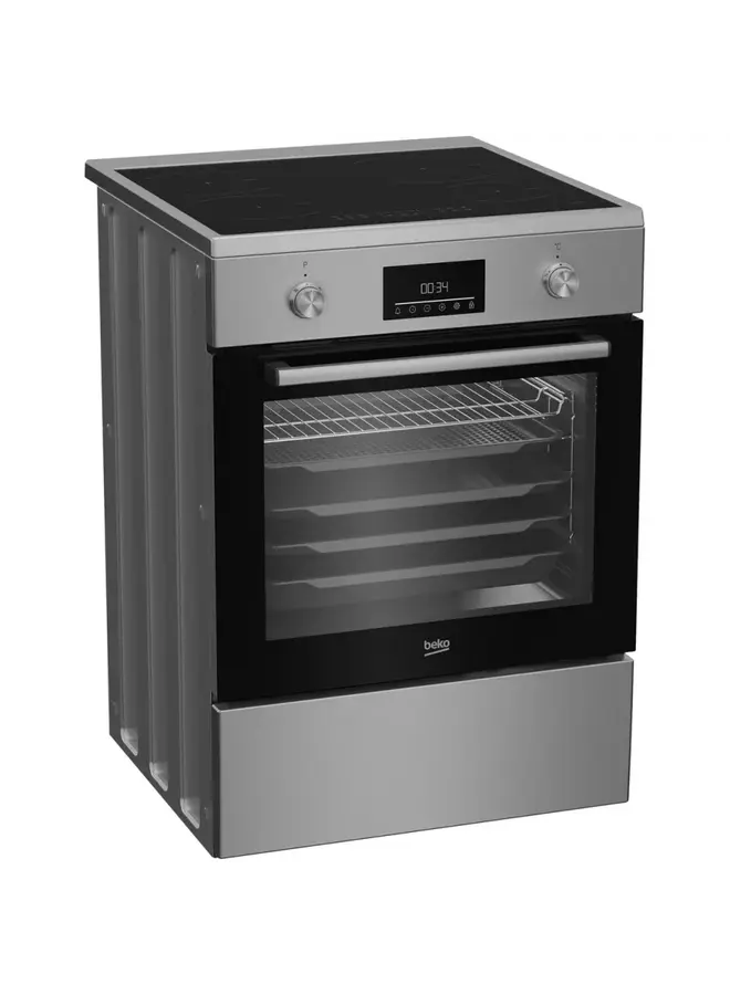 Beko FBMA6930GX | Inductie fornuis | RVS | Airfry