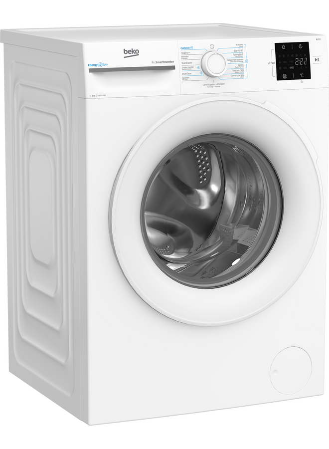 Beko BM3WFU39412CW | Wasmachine | 9 kg | EnergySpin